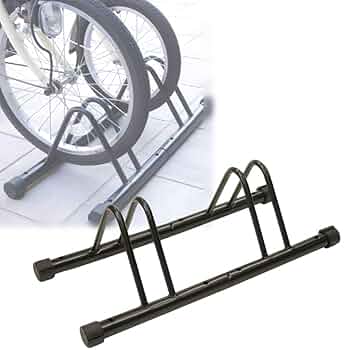 Amazon.co.jp: iimono117 自転車スタンド 2台 自転車ラック 前輪